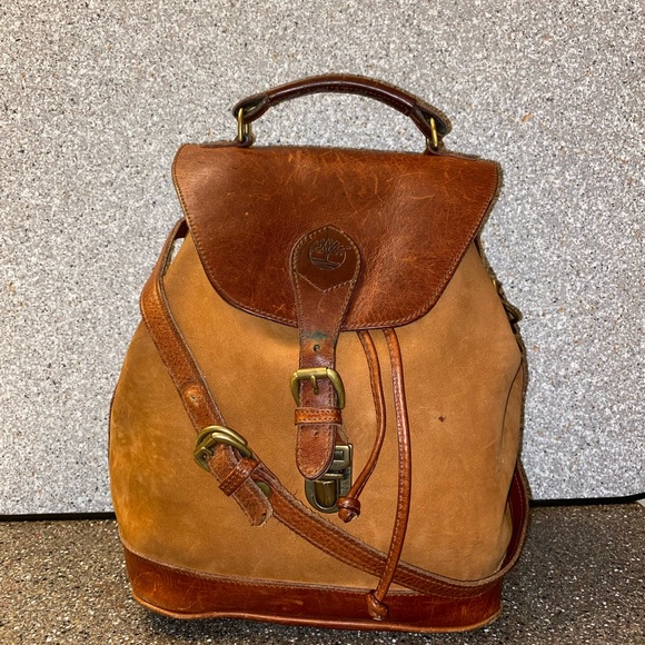 Timberland Leather Crossbody Backpack Bag main image 4